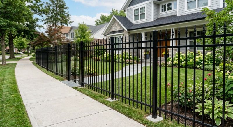 Steel Fence Construction in Pearland, TX